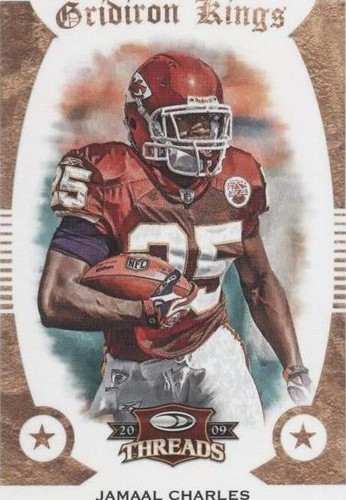 2009 Donruss Threads Jamaal Charles #22