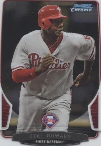 2013 Bowman Chrome - Ryan Howard #169