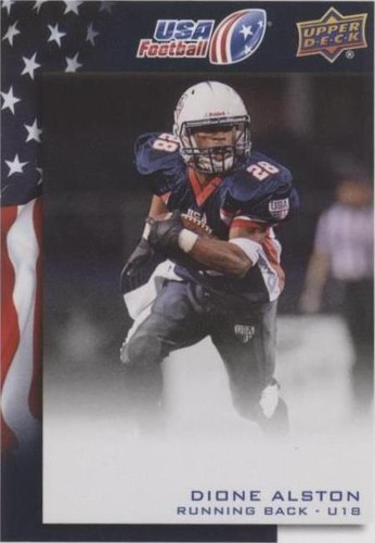 2014 Upper Deck USA Football Dione Alston #67