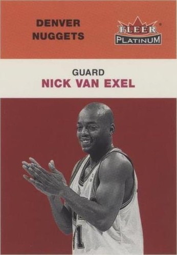 2001-02 Fleer Platinum - Nick Van Exel #75