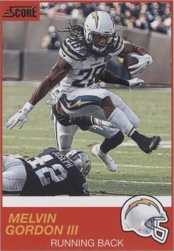 2019 Score Melvin Gordon #23