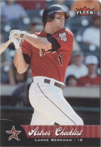 2007 Fleer - Lance Berkman #382