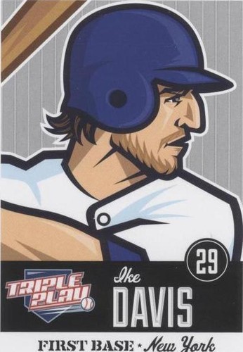 2012 Panini Triple Play - Ike Davis #53