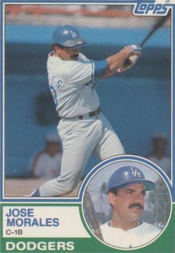 1983 Topps Traded - Jose Morales #75T