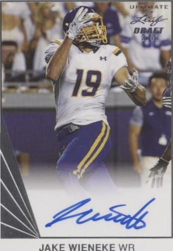 2018 Leaf Ultimate Draft Jake Wieneke #BA-JW1