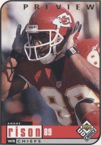1998 Upper Deck UD Choice Preview Andre Rison #84