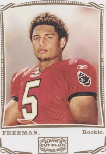 2009 Topps Mayo Josh Freeman #136