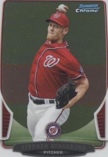 2013 Bowman Chrome - Stephen Strasburg #164
