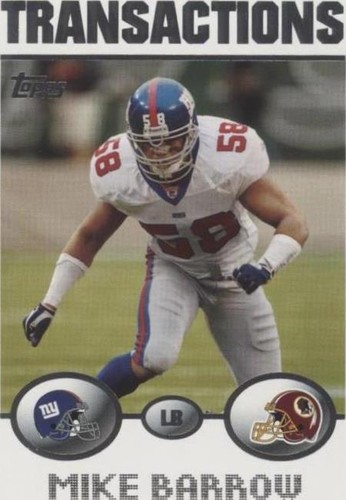 2004 Topps Micheal Barrow #178