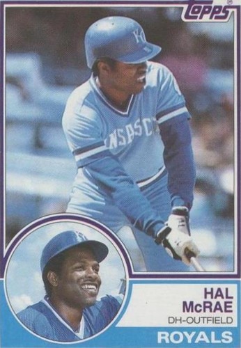 1983 Topps - Hal McRae #25