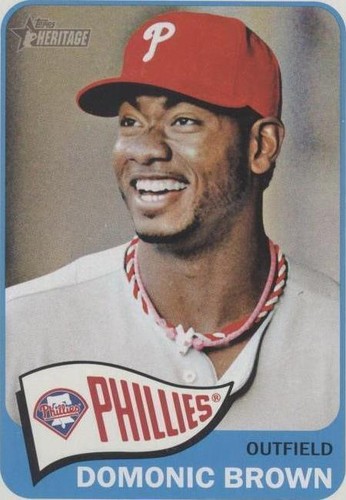 2014 Topps Heritage - Domonic Brown #310