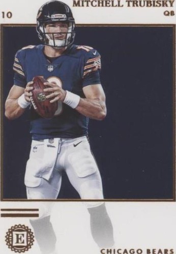 2019 Panini Encased Mitchell Trubisky #18