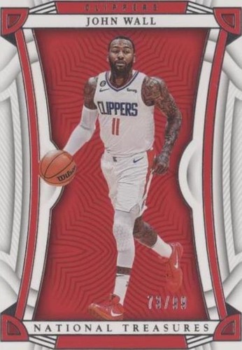 2022-23 Panini National Treasures - John Wall #61