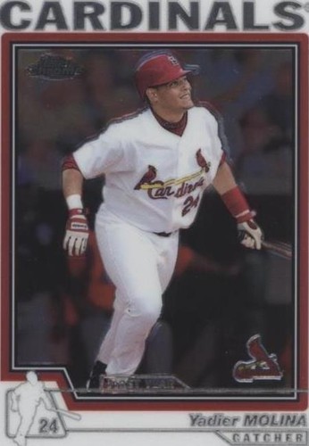 2004 Topps Chrome - Yadier Molina #219