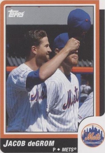 2021 Topps Throwback Thursday #TBT - Jacob deGrom #109