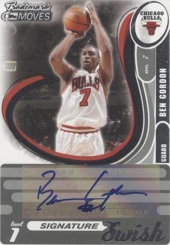 2006-07 Topps Trademark Moves - Ben Gordon #SSW-20