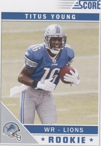 2011 Score Titus Young #395