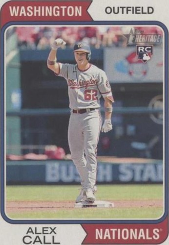 2023 Topps Heritage - Alex Call #354