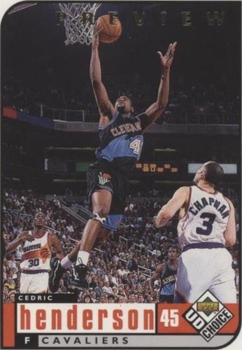 1998-99 Upper Deck UD Choice Preview - Cedric Henderson #27