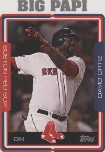 2018 Topps Throwback Thursday #TBT - David Ortiz #169