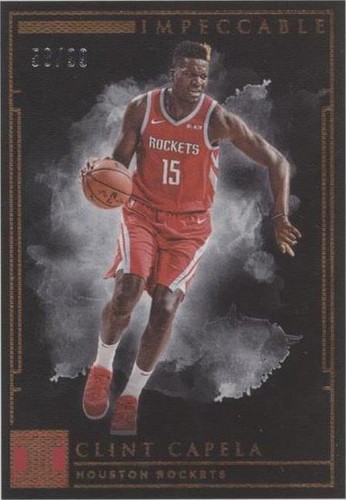 2018-19 Panini Impeccable - Clint Capela #18
