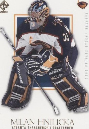 2002-03 Pacific Private Stock Reserve - Milan Hnilicka #4