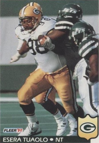 1992 Fleer Esera Tuaolo #139