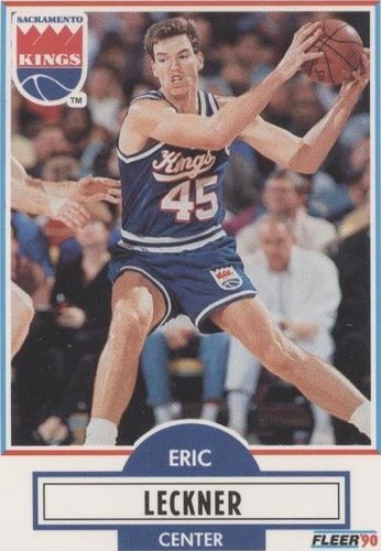 1990-91 Fleer Update - Eric Leckner #U-85