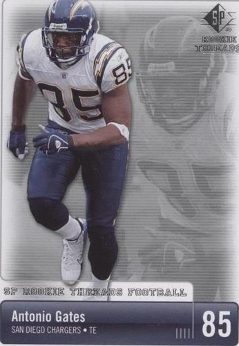 2007 SP Rookie Threads Antonio Gates #82