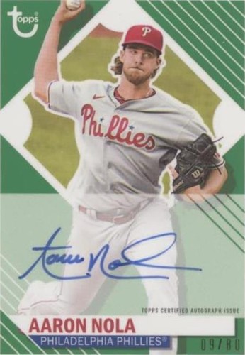 2021 Topps Brooklyn Collection - Aaron Nola #BKA-AN