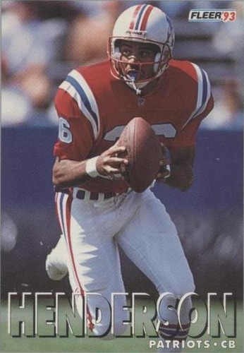 1993 Fleer Jerome Henderson #376