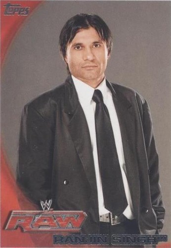 2010 Topps WWE - Ranjin Singh #54