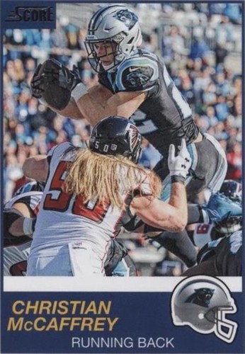 2019 Score Christian McCaffrey #254