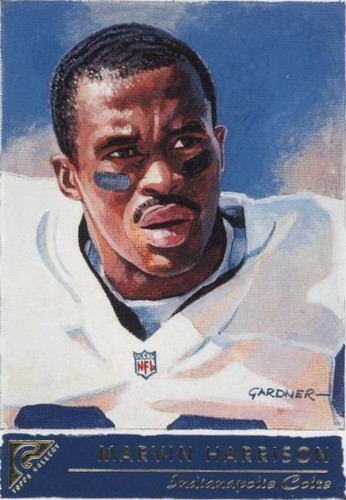 2001 Topps Gallery Marvin Harrison #72
