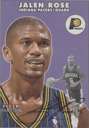 2000-01 Fleer Tradition - Jalen Rose #21