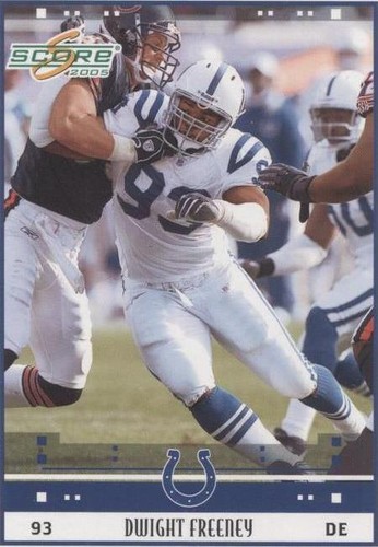 2005 Score Dwight Freeney #120