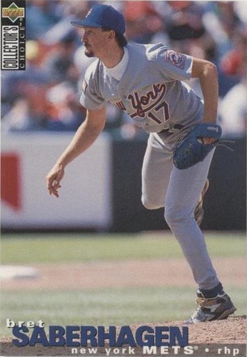 1995 Upper Deck Collector's Choice - Bret Saberhagen #325