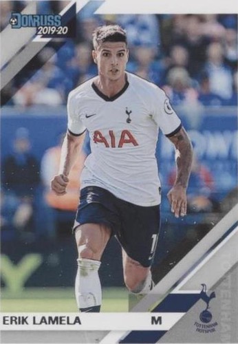 2019-20 Topps Chrome UEFA Champions League Refractor Erik Lamela
