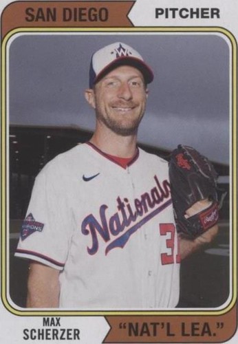 2020 Topps Archives - Max Scherzer #163