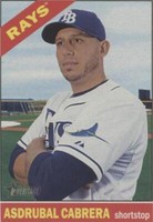 2015 Topps Heritage High Number - Asdrubal Cabrera #687