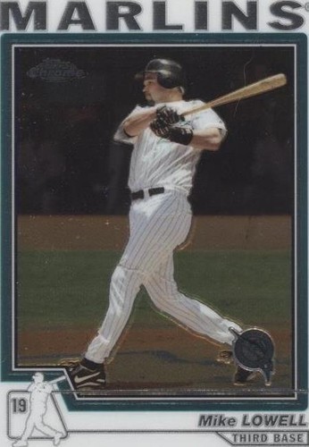 2004 Topps Chrome - Mike Lowell #55