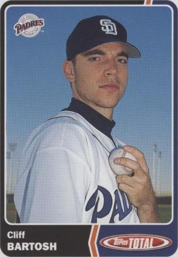 2003 Topps Total - Cliff Bartosh #152