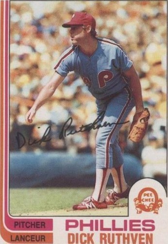 1982 O-Pee-Chee - Dick Ruthven #317