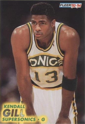 1993-94 Fleer - Kendall Gill #381