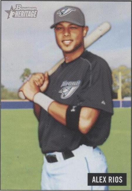 2005 Bowman Heritage - Alex Rios #197