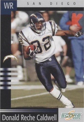 2003 Score Reche Caldwell #120