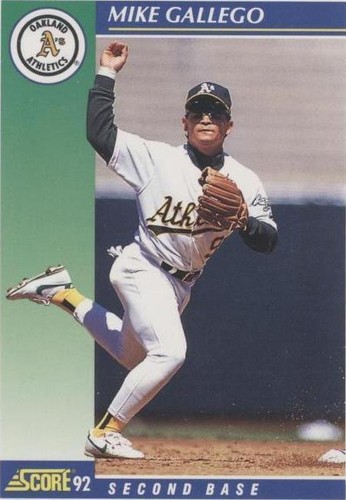 1992 Score - Mike Gallego #43