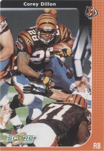 2002 Score Corey Dillon #56