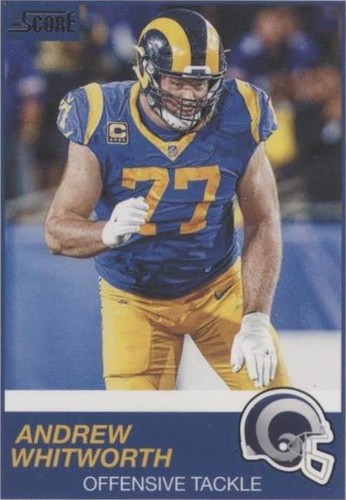 2019 Score Andrew Whitworth #327