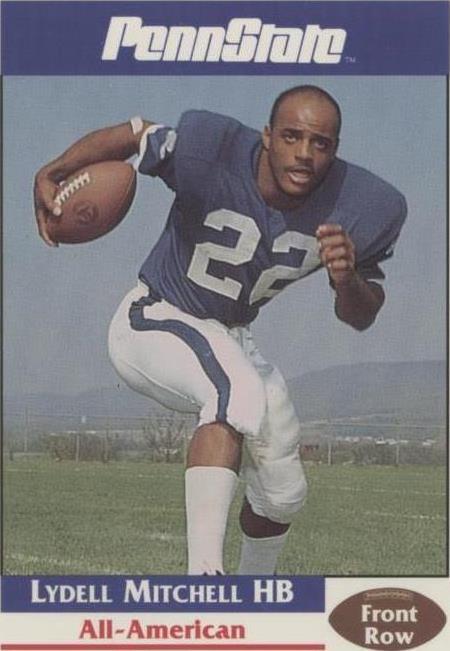 1992 Front Row Penn State Nittany Lions All-Americans Lydell Mitchell #28
